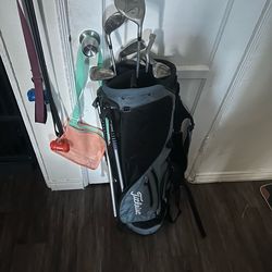 Golf Club Set w/ Titleist Stand Bag – Starter Set