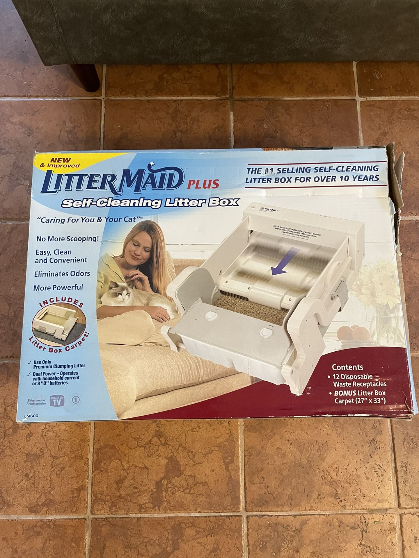 Litter Maid Plus Automatic Self Cleaning Litter Box
