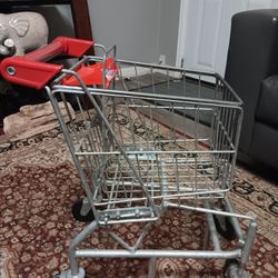 Melissa & Doug Childs Grocery Shopping Cart- Metal
