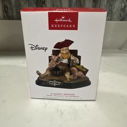 Hallmark Keepsake Disney Ornament 2022: A Short Snooze