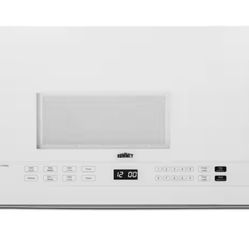 24 in. 1.4 cu. ft. Over the Range Microwave in White