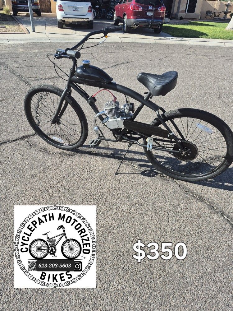 Not Electric Motorized Bicycle Motor Bike Beach Cruiser Delivery Available