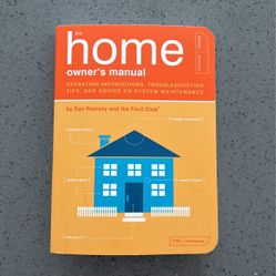 Book - Home Owners Manual