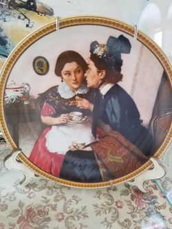 Norman Rockwell Collectible plate