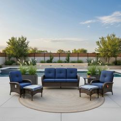 Patio furniture 6 pieces available delivery