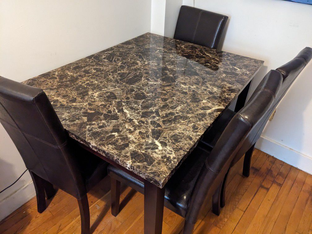 Granite Top Dining Room Table