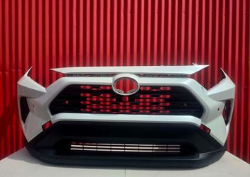 Toyota RAV4 Front Bumper Grille Sensor Holes 2019-2025