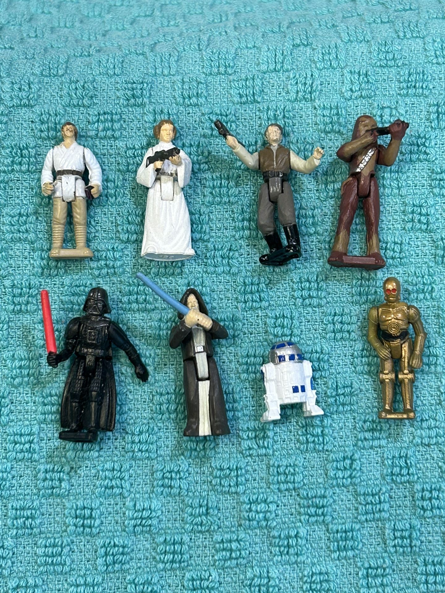 Star Wars Micro Machines Action Fleet figures x 8 *see photo
