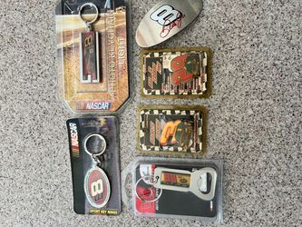 Dale Earnhardt Jr keychains/ pins