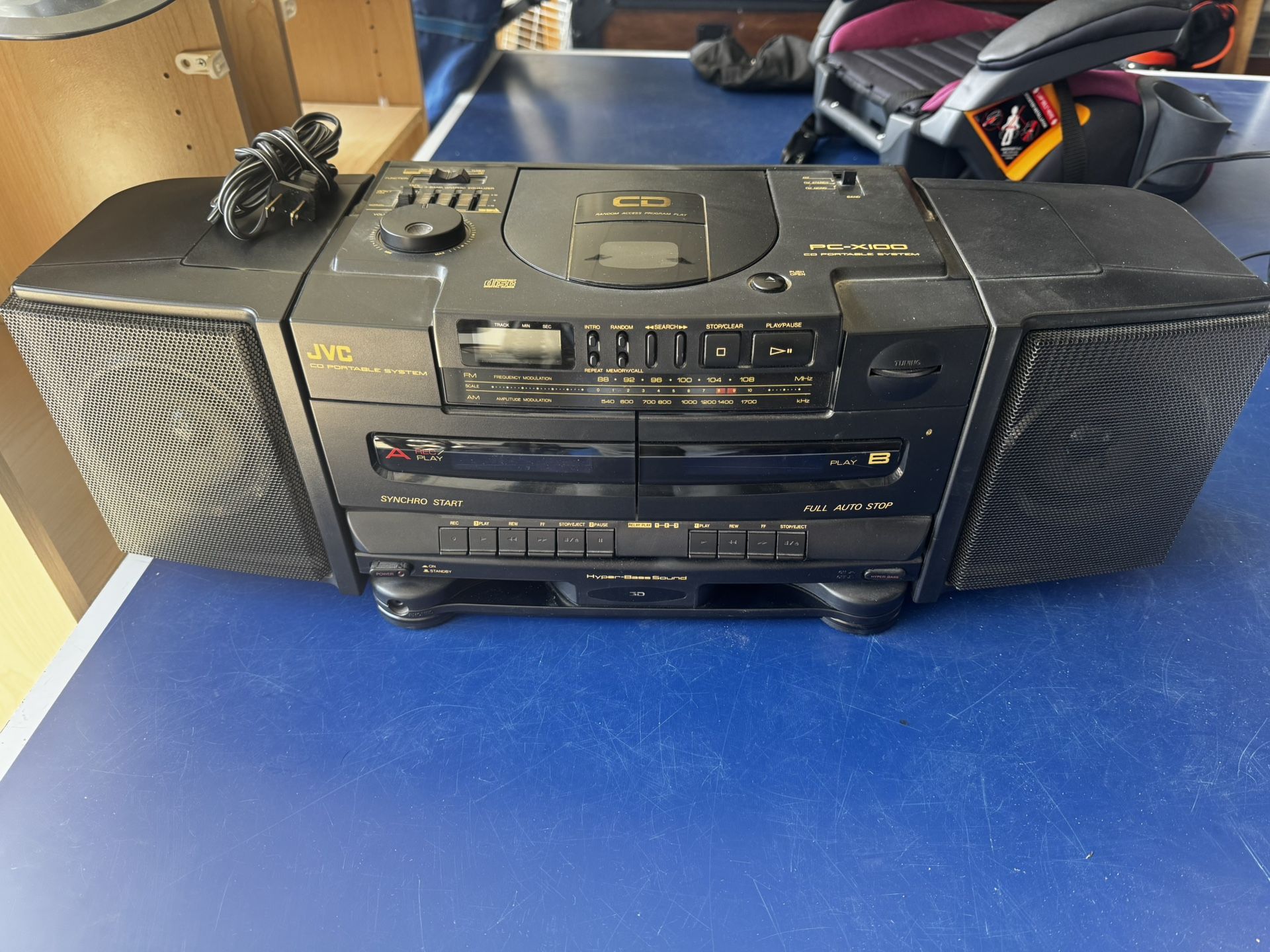 JVC PC-X100 Portable Stereo System