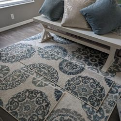 Three-Piece Rug Set Large Rug 78x58 Medium Rug 58 Small Rug 29 X19 And 1/2