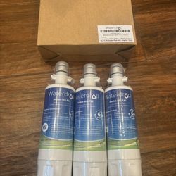NWT LG refrigerator replacement water filters set of 3 