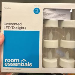 Uncented LED Tea lights