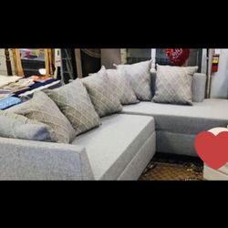 L Sectional Furniture Pillows Included. Brand New