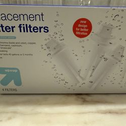 up & up Universal Replacement Water Filters  - 3 Count - New