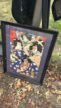 Vintage japanese print