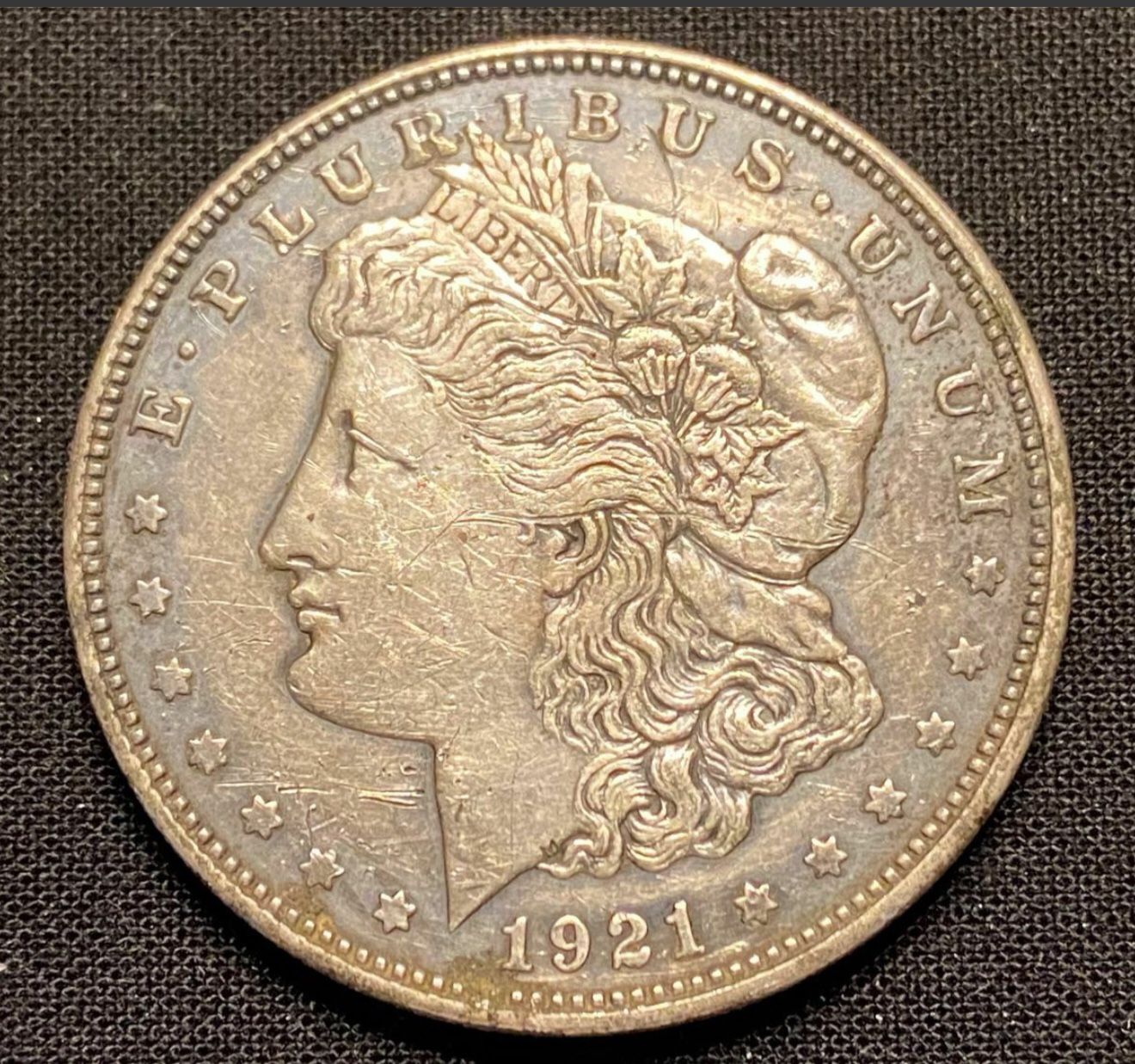 1921 90% Silver Morgan Dollar (#399)