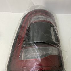 LED Tail Light Black Cover with Blind Spot Compatible With 2019-2023 Dodge Ram 1500 Left Driver Side Replace (contact info removed)3AH