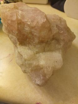 Huge Natural Pink Quartz 