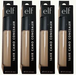 4 Pieces Of Elf 16HR Camo Concealer LIGHT BEIGE