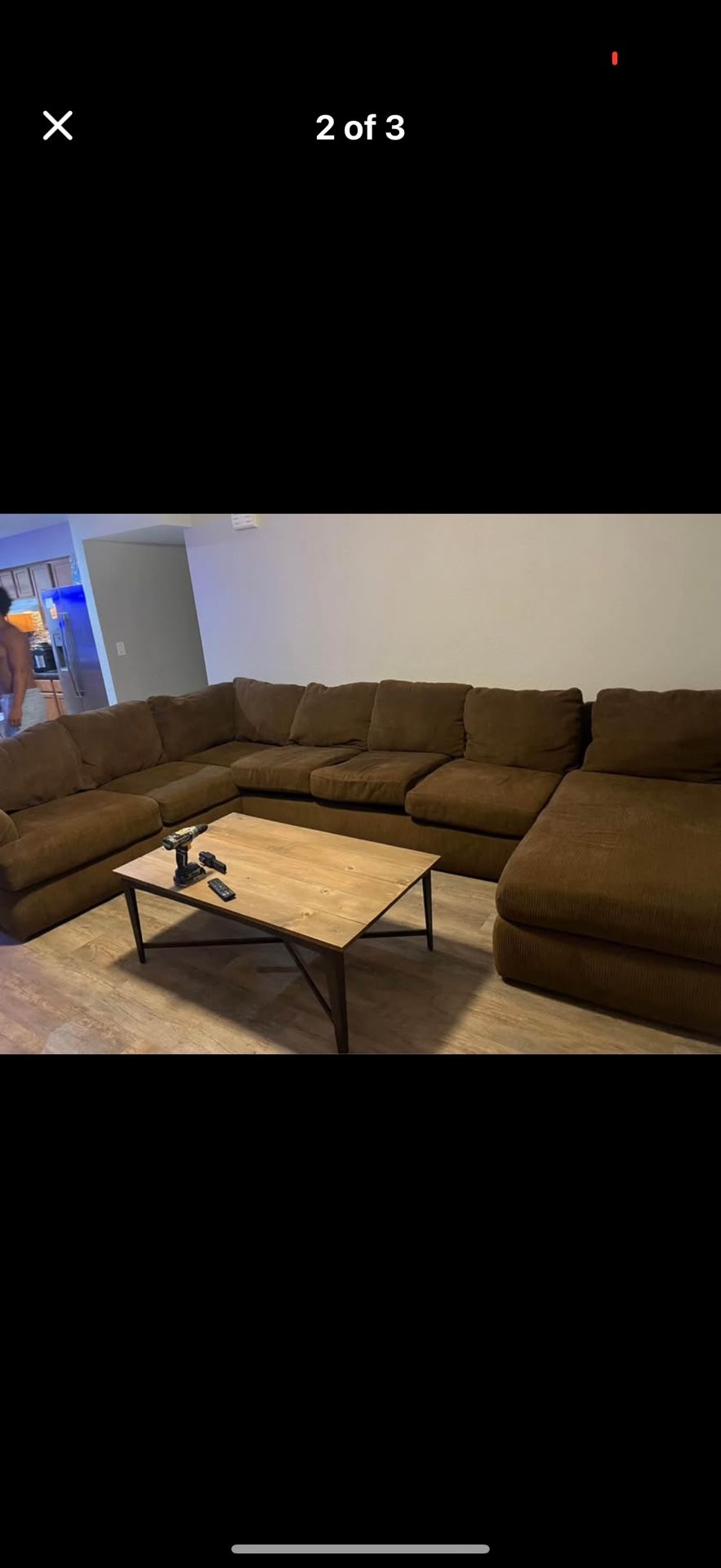 Brown Couch