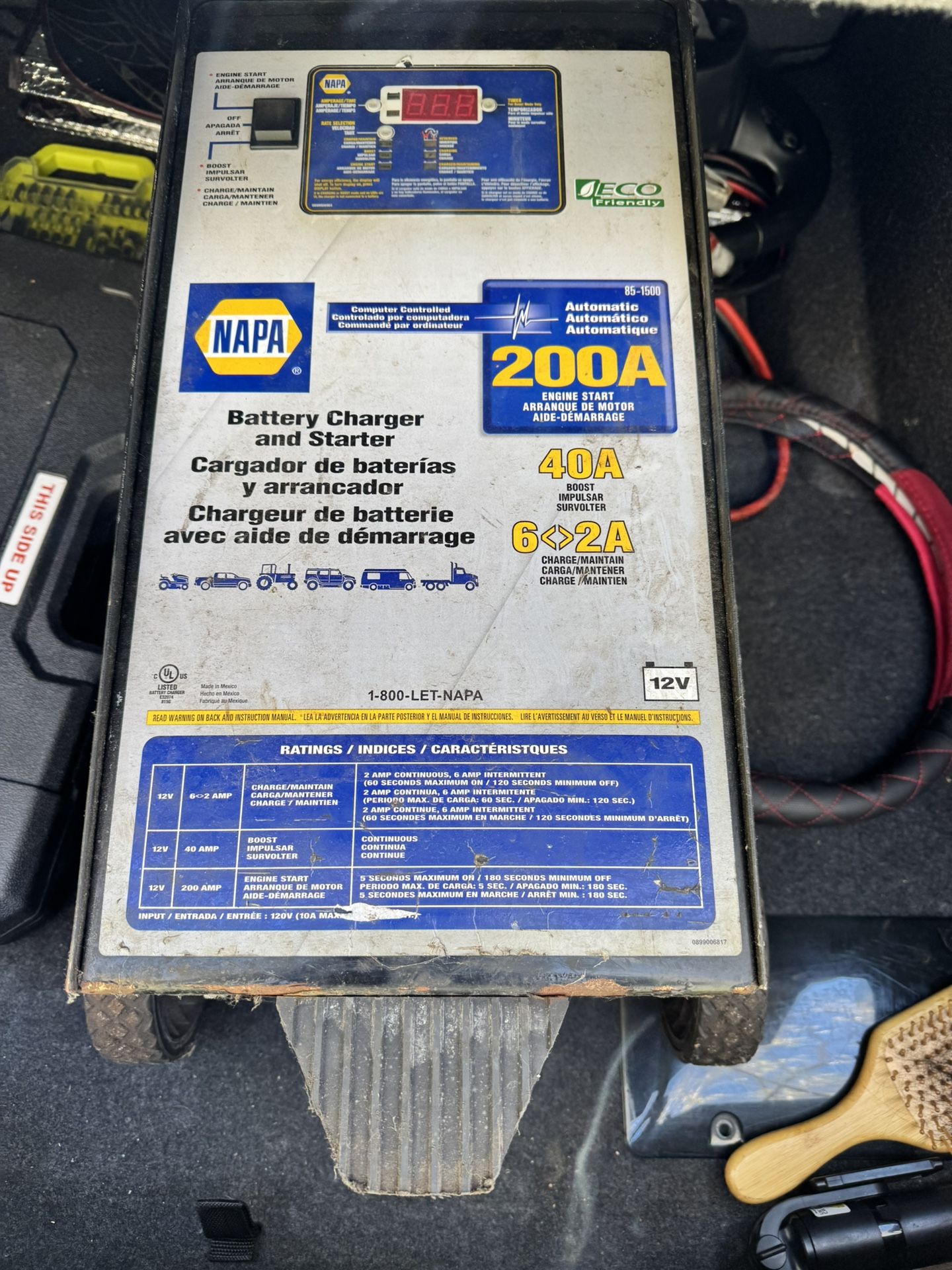 Napa 85-1500 Battery And Starter