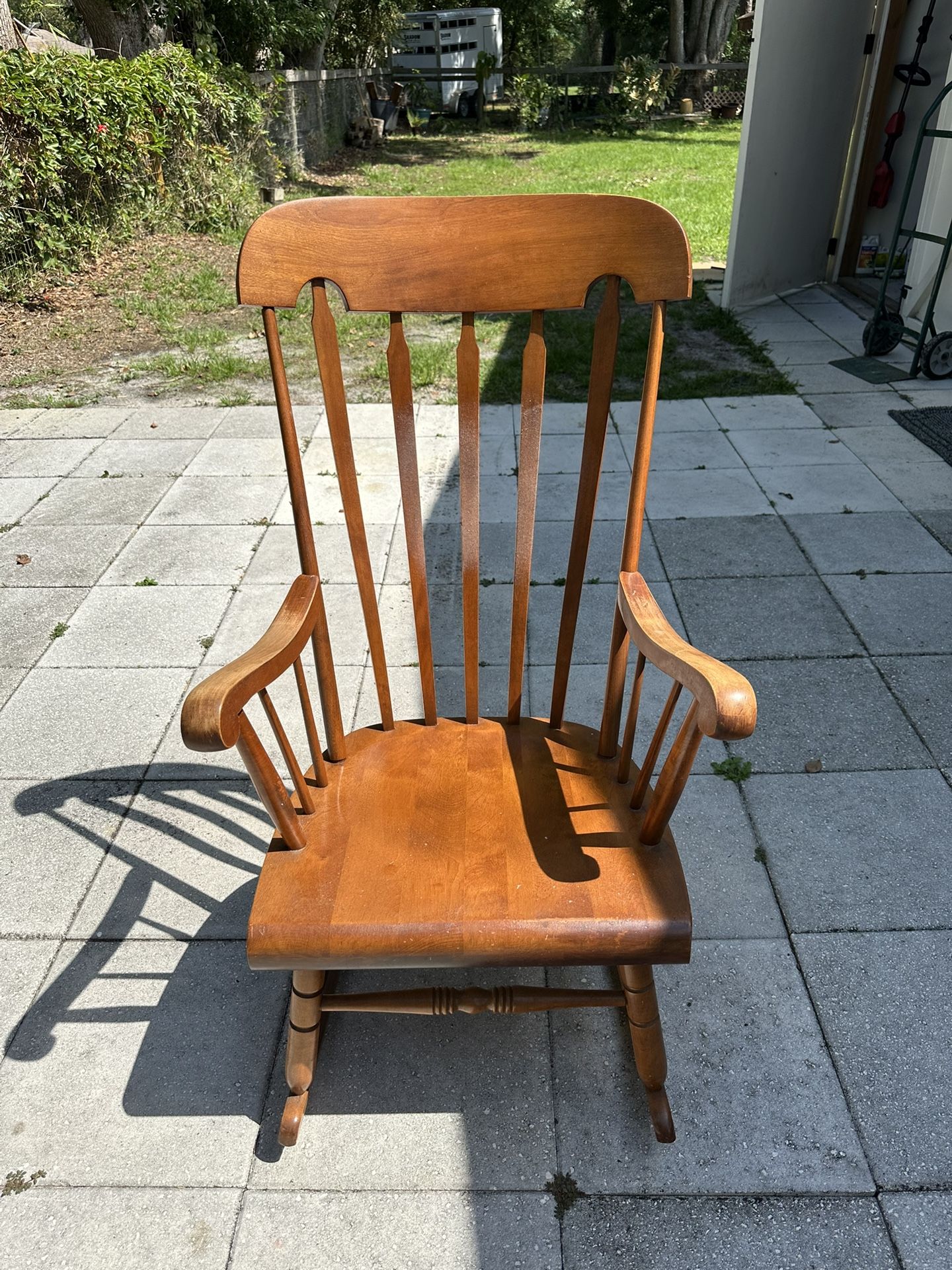 Solid Wood Rocking Chair