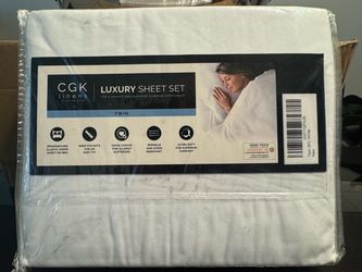 CGK Linens Luxury Sheet Set, Twin size,