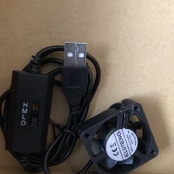 Fan USB Connector Quiet Cooling Fans Radiator for Cooling Router Game Accessaries Fans USB Fans CPU Cooling 