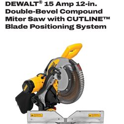 Dewalt Miter Saw DWS715 and work Bench