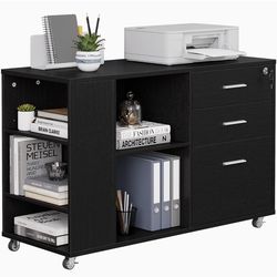 Brand new black office cabinets