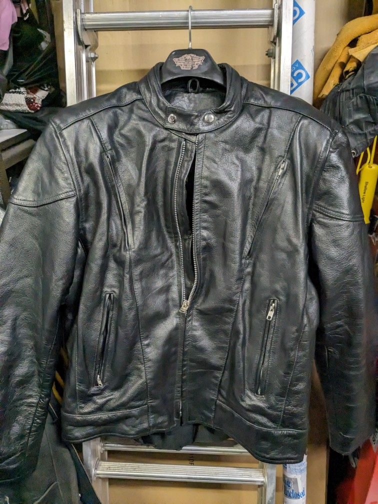 Leather Jacket Size 44
