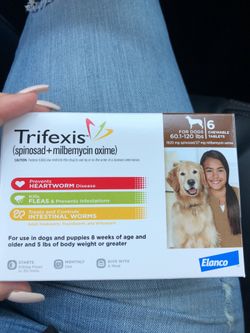 Trifexis for best sale dogs weight ranges