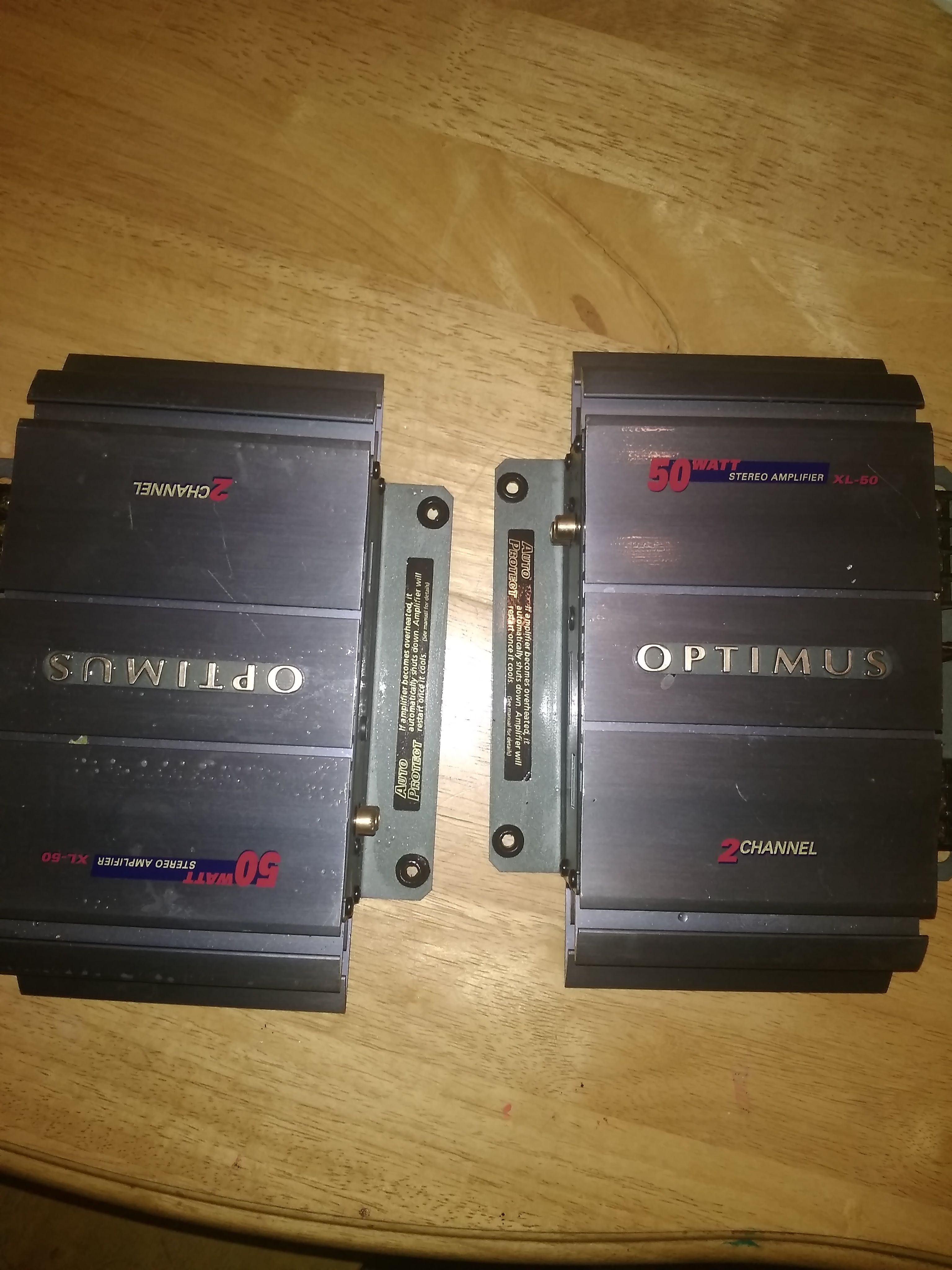 I have to amps for audio for car don't need them