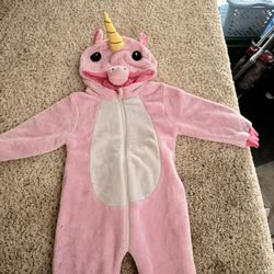 Little Girls Piggy Outfit Jammies