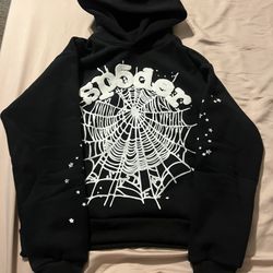 Black/White Sp5der hoodie