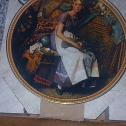 Dreaming In Attic Norman Rockwell  1981