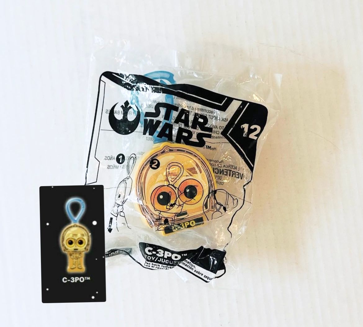 Star Wars Rise Of The Skywalker 2019 McDonalds Happy Meal Toy - 12 C-3PO