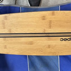 44” bamboo skateboard. Used.