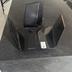 Nighthawk Router And Cable Modem 