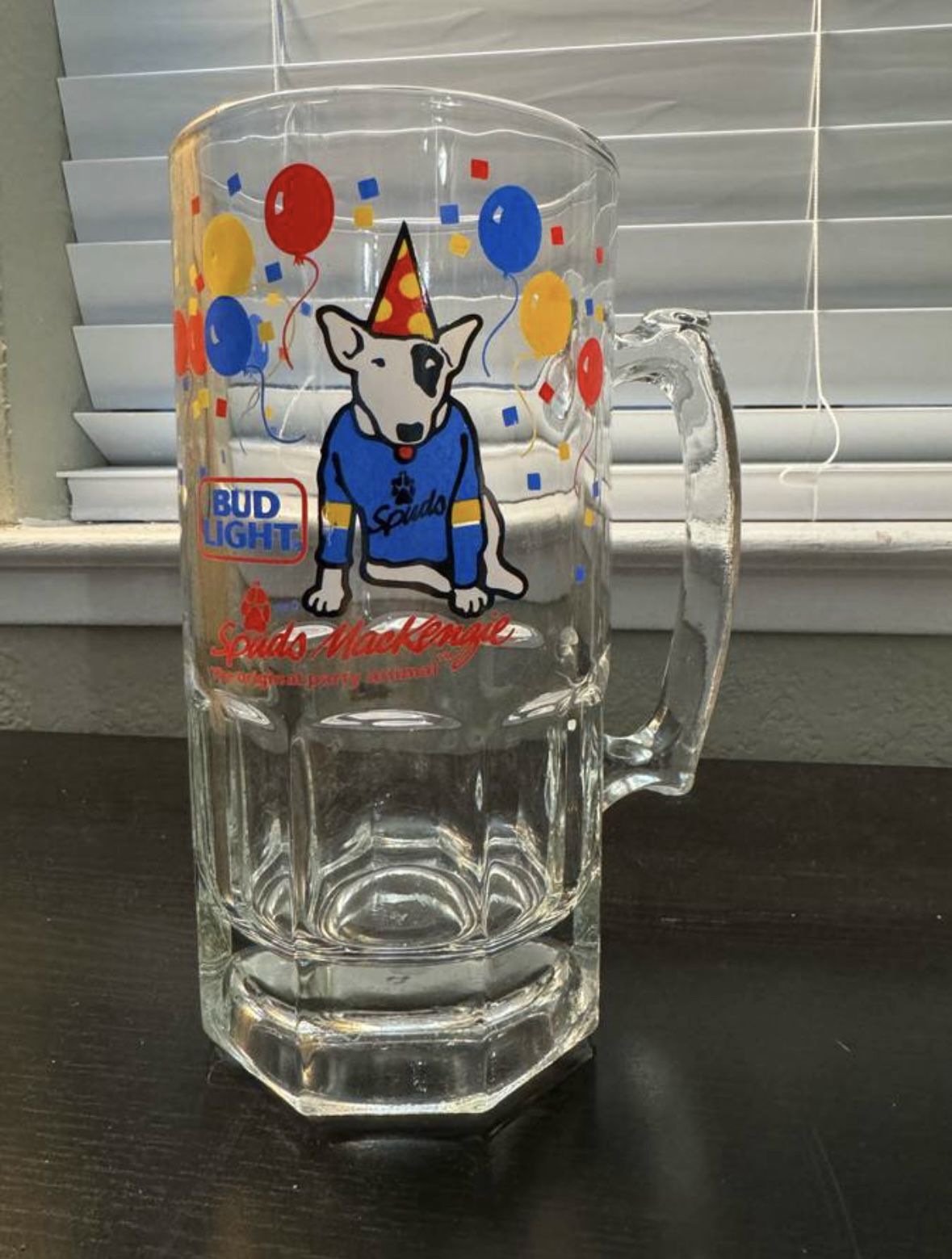 Spuds Mackenzie bud light Glasses
