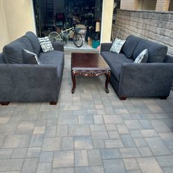 Sofa Set + Table - Made In USA