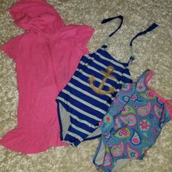 Bathing Suit Long 4/5 Girls