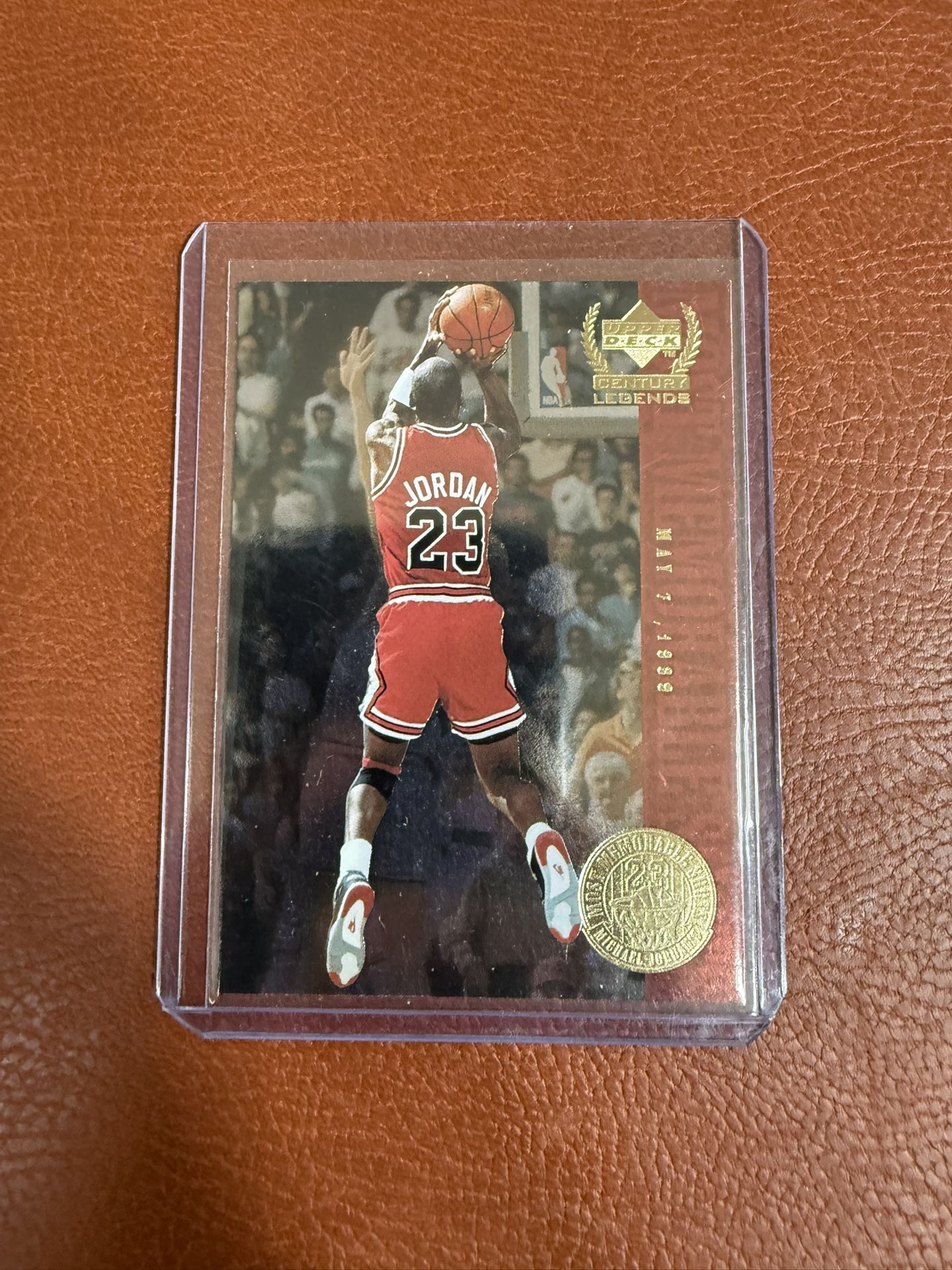 Michael Jordan 1998-99 UD Century Legends Most Memorable Shots Holofoil #MJ2