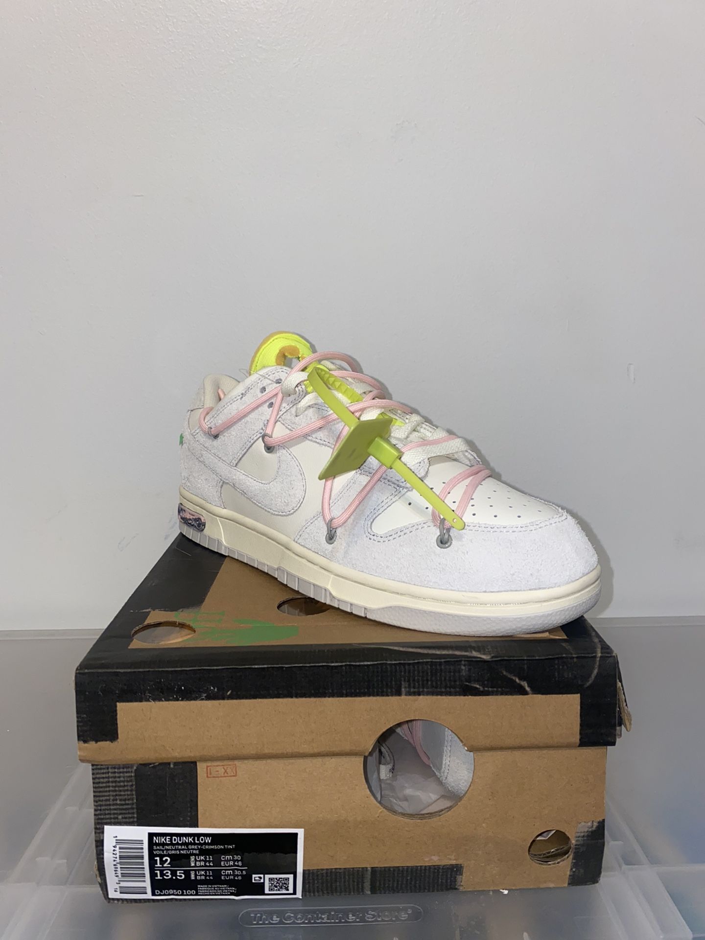 Off-White Nike Dunk Lot 12