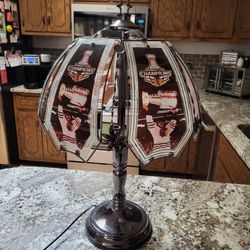 2013 BLACKHAWKS STANLEY CUP CHAMPIONSHIP TOUCH LAMP