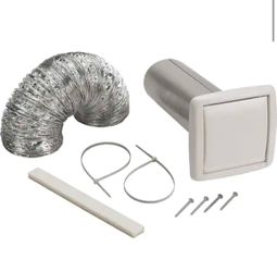 Broan-NuTone Wall Vent Ducting Kit @X4-424