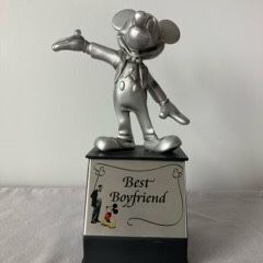 Disney Mickey “Best Boyfriend “ Statue