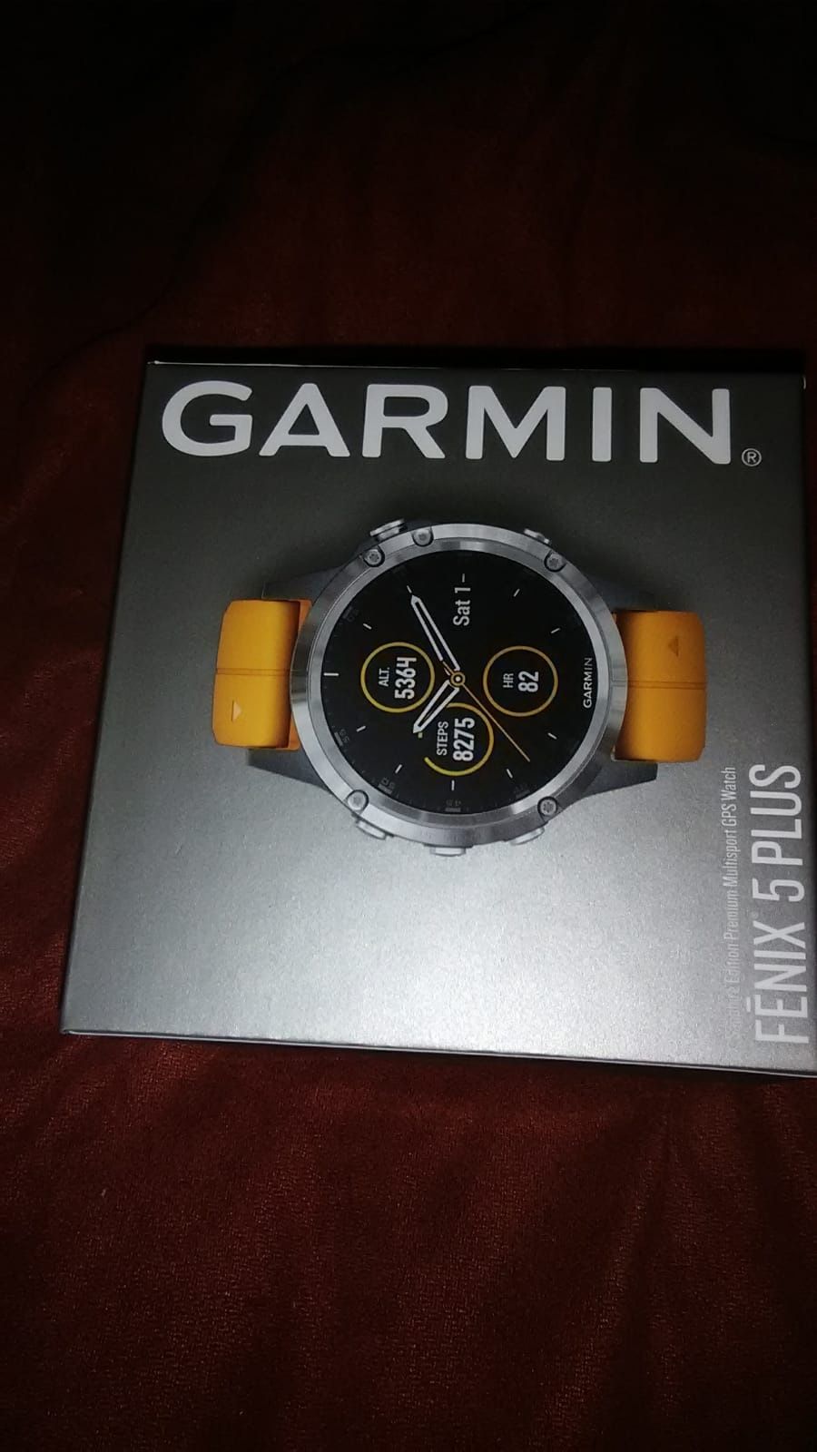 Garmin fenix 5 Plus Sapphire GPS watch