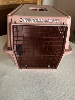 pink crate in good condition